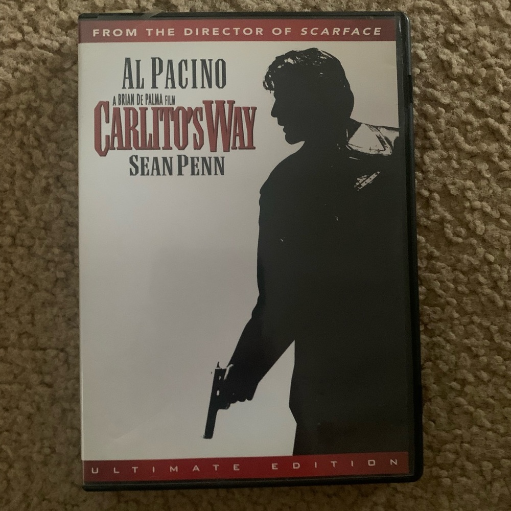 Carlito’s Way ultimate edition DVD Al Pacino Sean Penn a Brian de Palma film